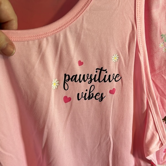 Joyspun Pink Sail 2 PC Print Tank Top/Shorts Pajama Set - Picture 7 of 11